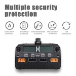 Cargador inteligente de equilibrio de doble canal EV-Peak de venta al por mayor para batería Lipo / Lihv 6S-14s 2500W/ 25A Dron agrícola